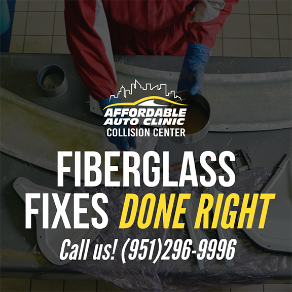 Fiberglass auto body repair in Temecula​